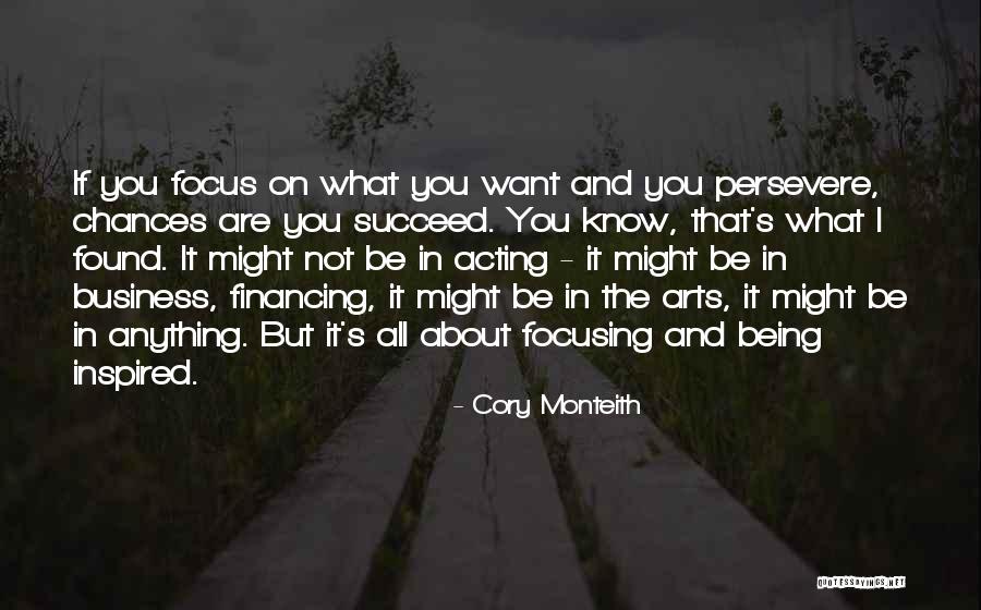 Cory Monteith Quotes 1381657