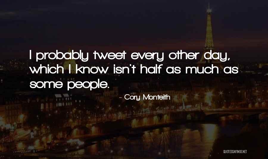 Cory Monteith Quotes 1405831