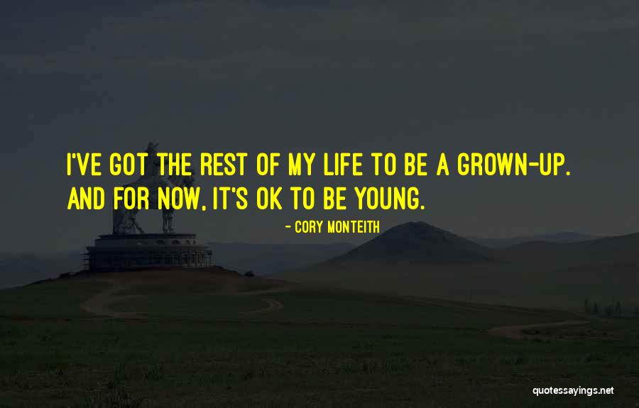 Cory Monteith Quotes 150920 Cory Monteith Quotes 150920