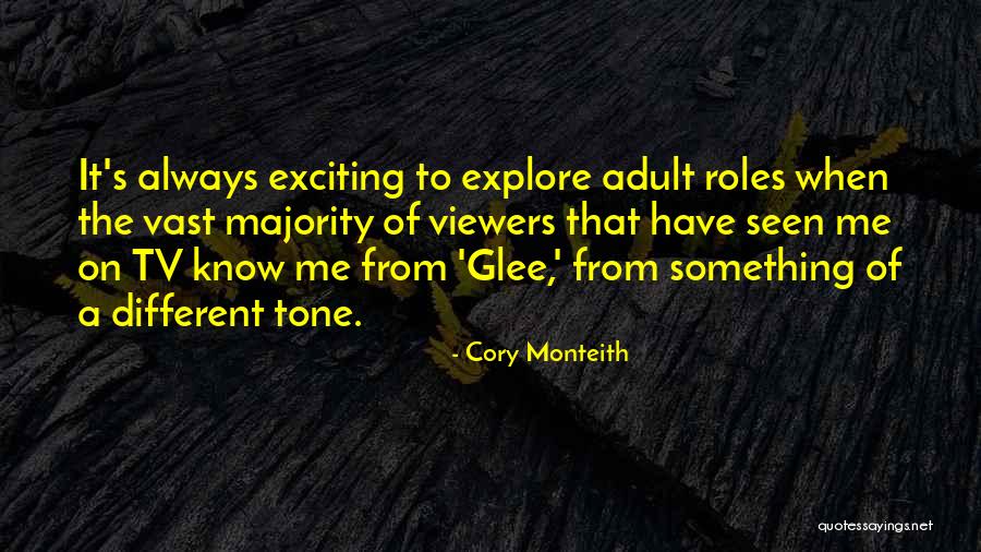 Cory Monteith Quotes 233488