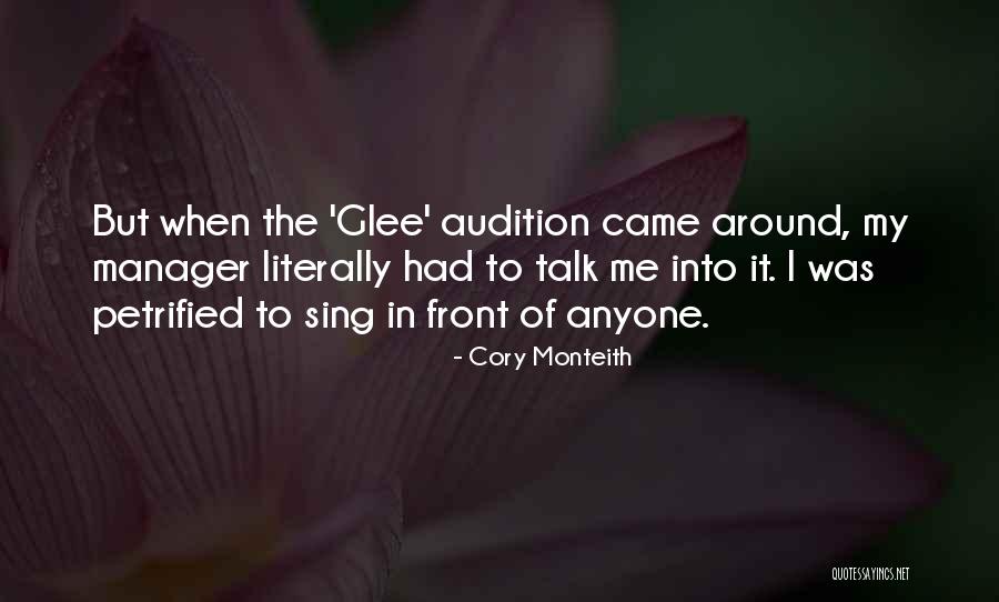 Cory Monteith Quotes 285597 Cory Monteith Quotes 285597