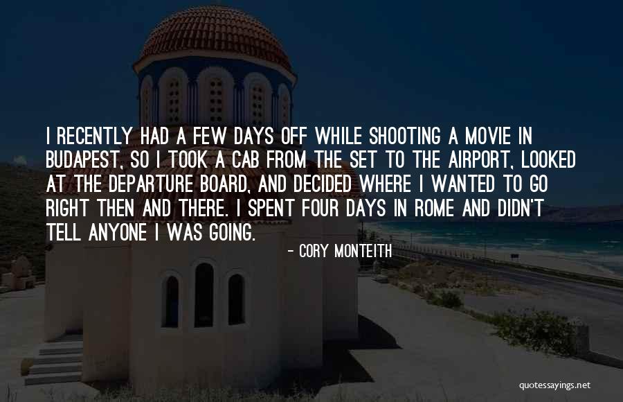 Cory Monteith Quotes 744665