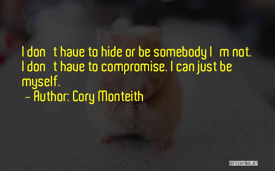 Cory Monteith Quotes 881220