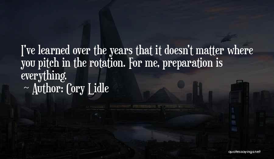 Cory Quotes By Cory Lidle