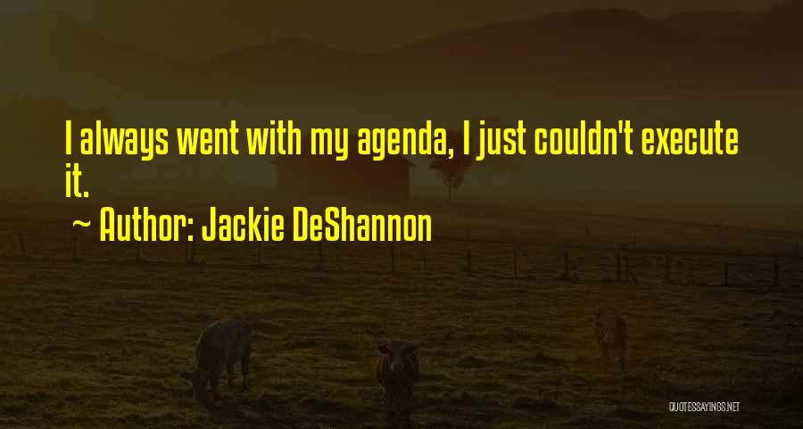 Cosigner Agreement Quotes By Jackie DeShannon