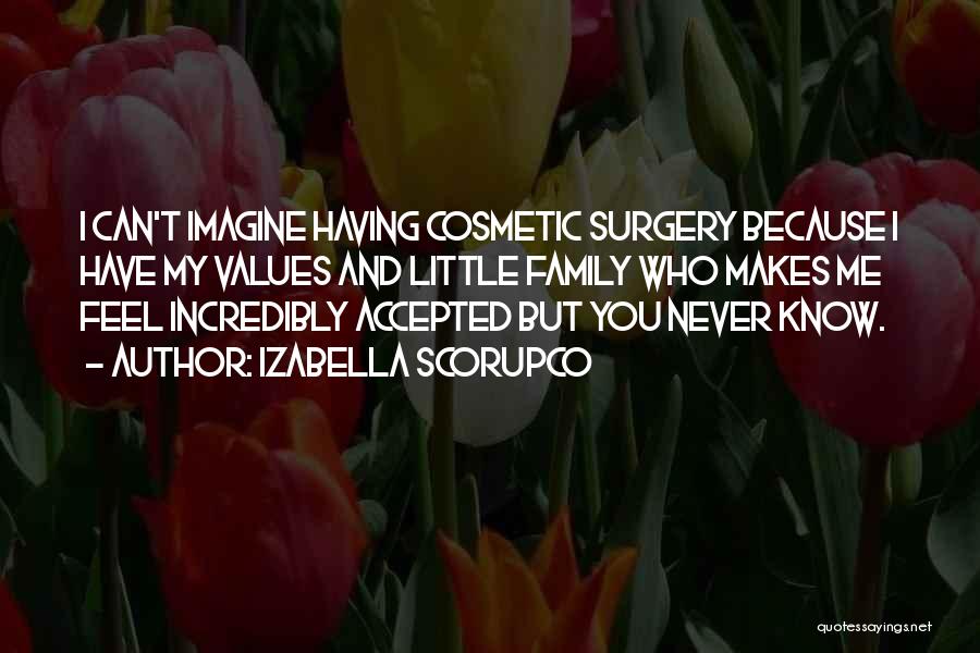 Cosmetic Surgery Quotes By Izabella Scorupco