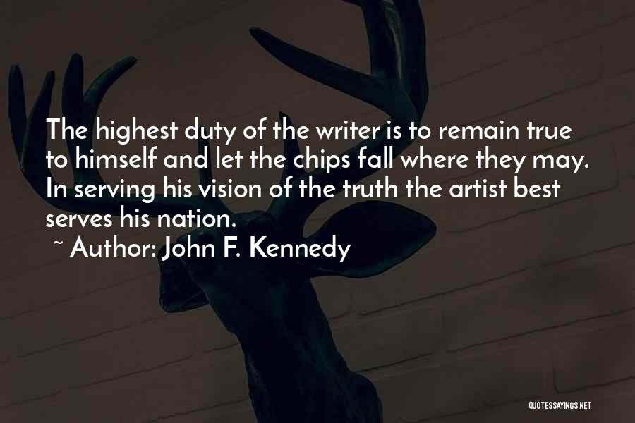 Cosmic Dreamer Quotes By John F. Kennedy