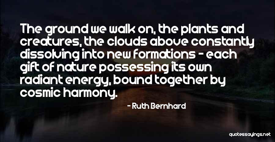 Cosmic Energy Quotes By Ruth Bernhard Cosmic Energy Quotes By Ruth Bernhard