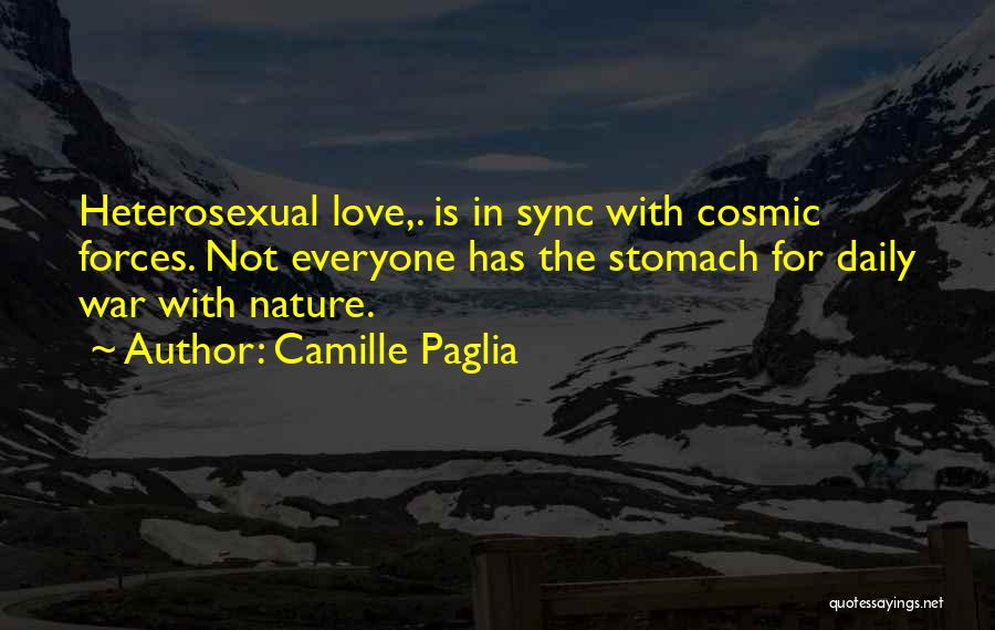 Cosmic Love Quotes By Camille Paglia