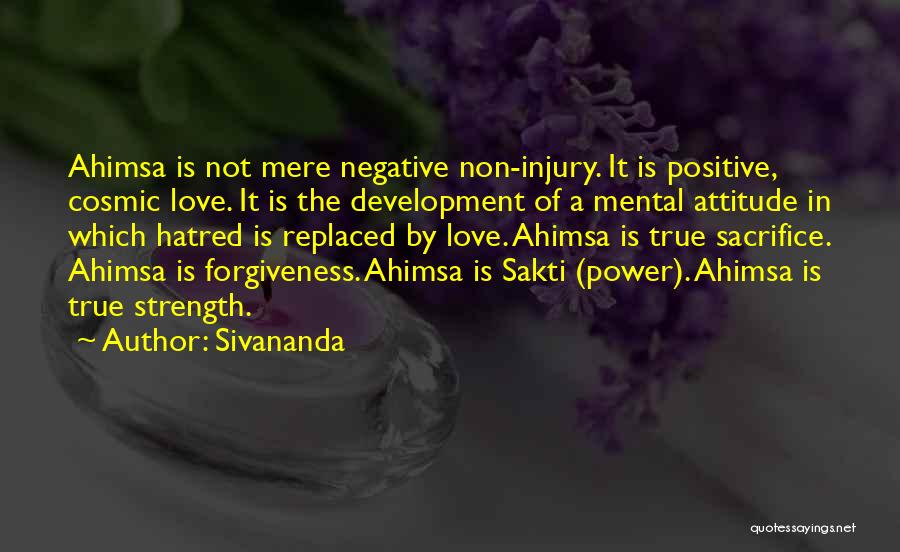 Cosmic Love Quotes By Sivananda