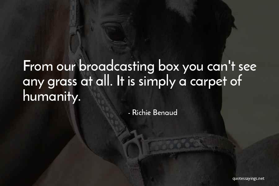 Cosmion Quotes By Richie Benaud Cosmion Quotes By Richie Benaud