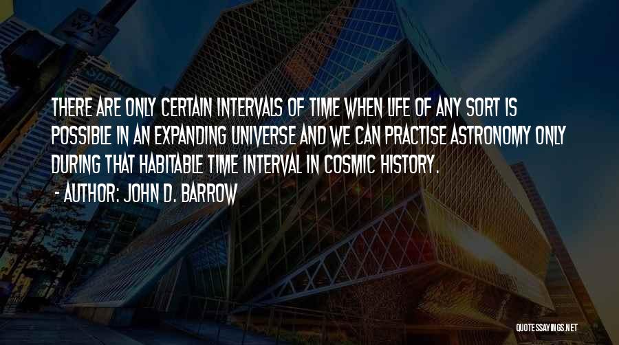 Cosmology Quotes By John D. Barrow