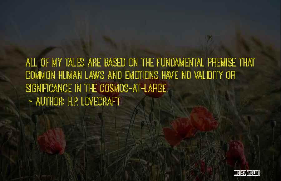 Cosmos Quotes By H.P. Lovecraft