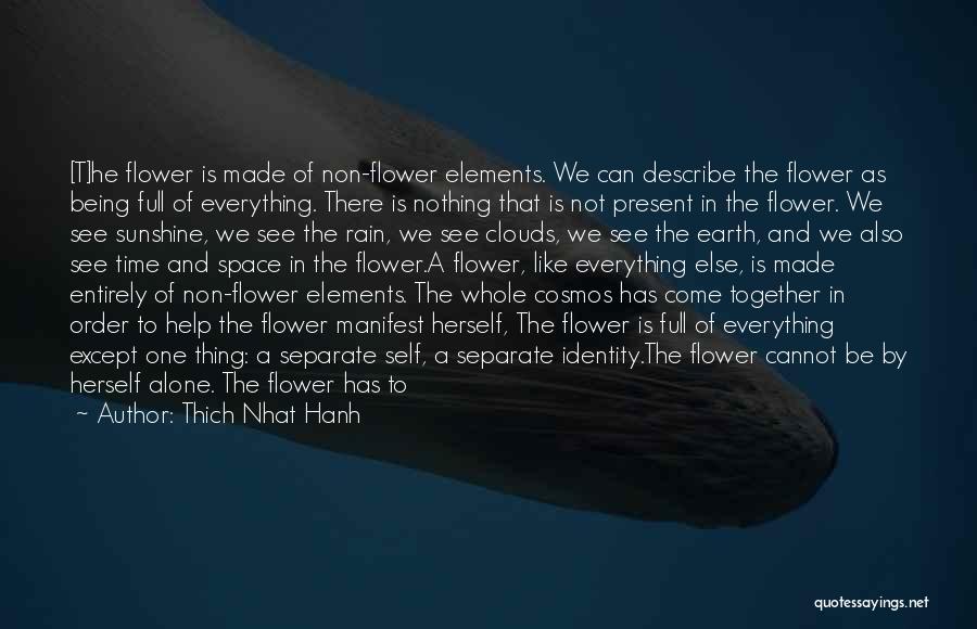 Cosmos Quotes By Thich Nhat Hanh
