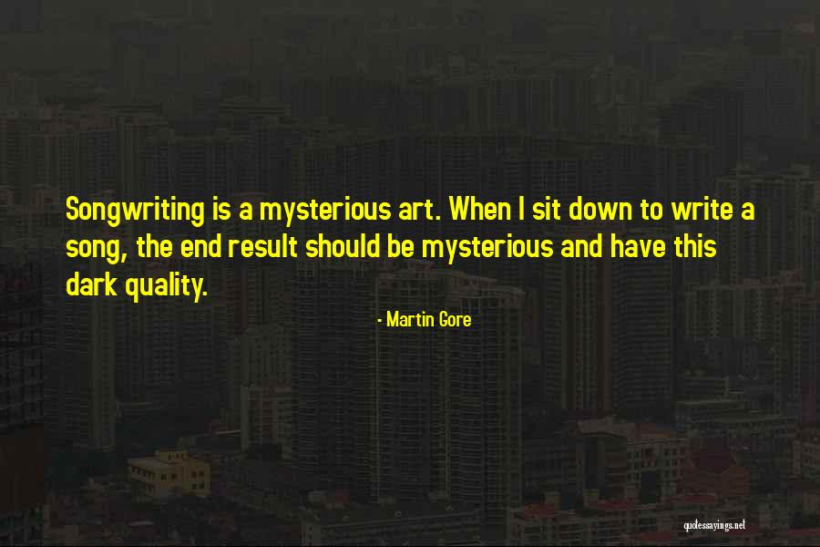 Cosquer Pronunciation Quotes By Martin Gore Cosquer Pronunciation Quotes By Martin Gore