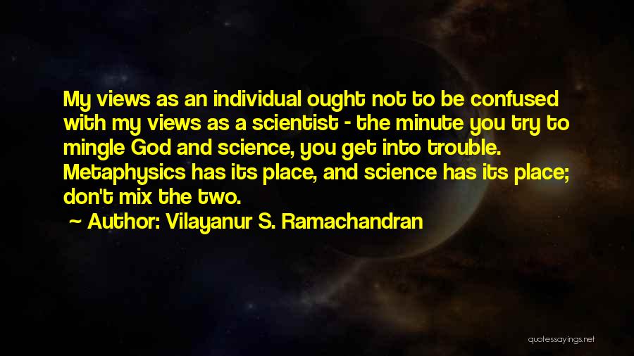 Cossitt Dome Quotes By Vilayanur S. Ramachandran