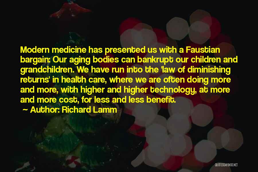 Cost Benefit Quotes By Richard Lamm