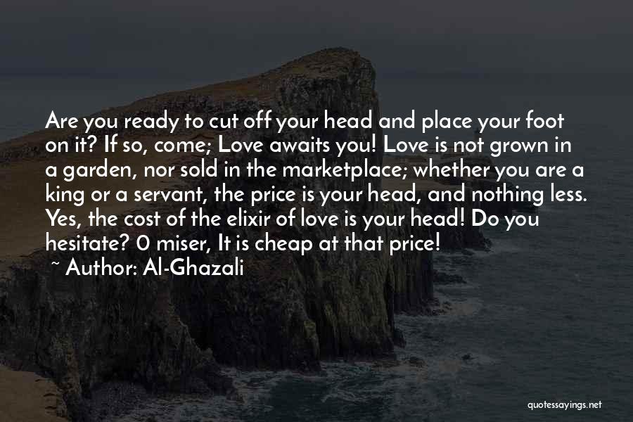 Cost Cutting Quotes By Al-Ghazali