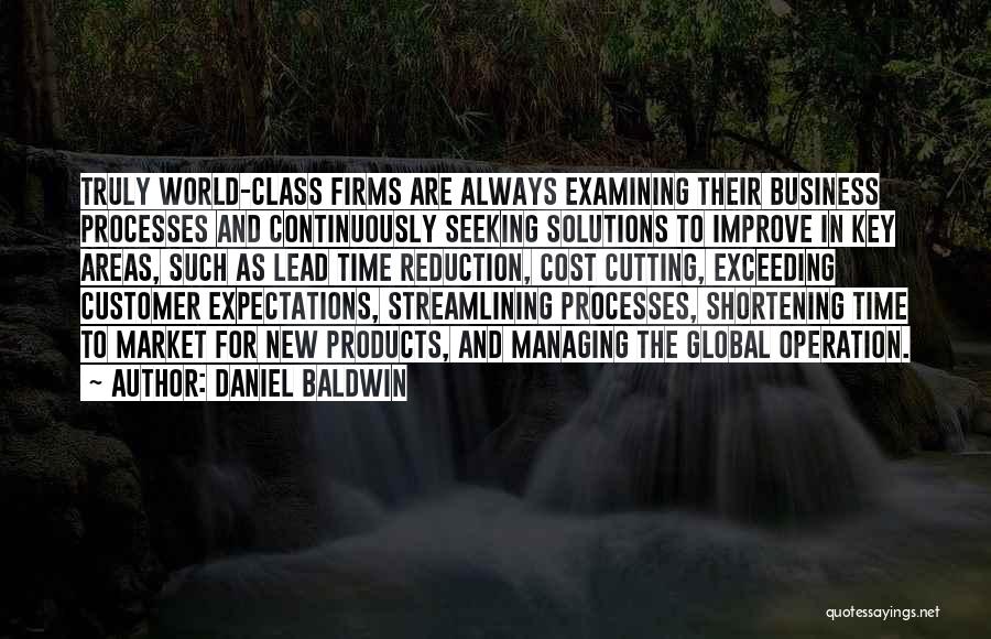 Cost Cutting Quotes By Daniel Baldwin