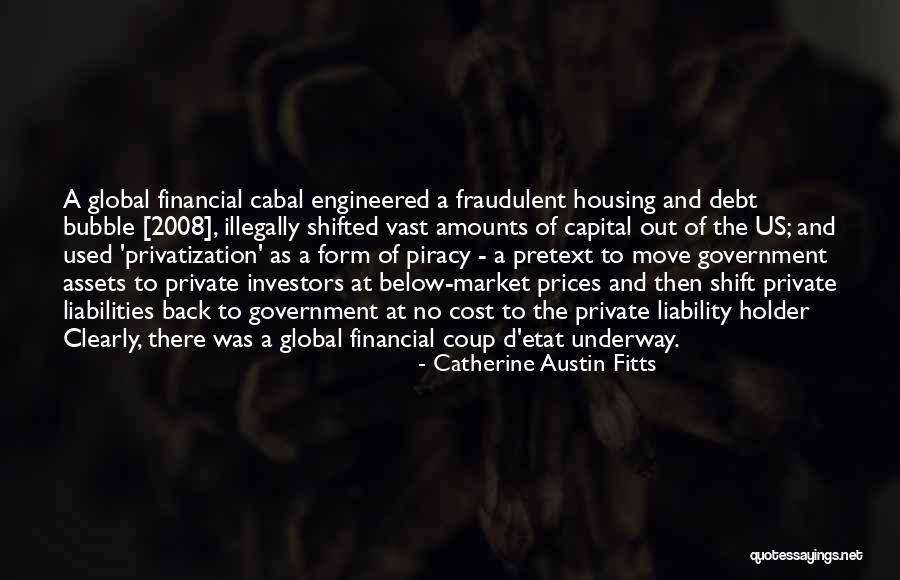 Cost Of Capital Quotes By Catherine Austin Fitts