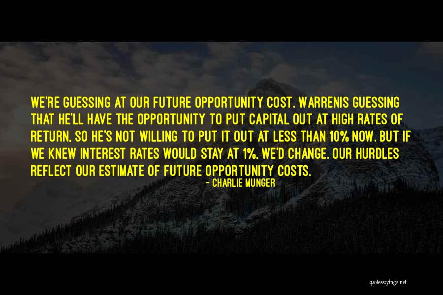 Cost Of Capital Quotes By Charlie Munger