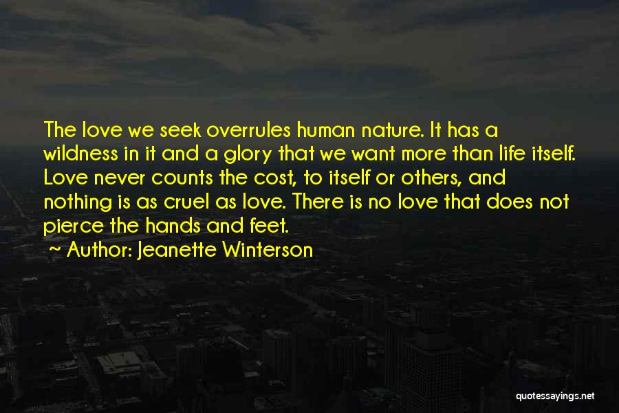 Cost Of Doing Nothing Quotes By Jeanette Winterson