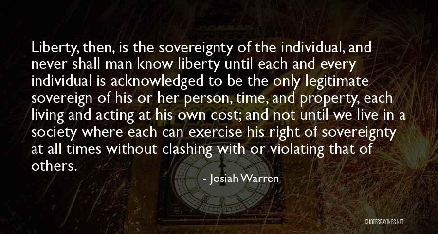 Cost Of Living Quotes By Josiah Warren