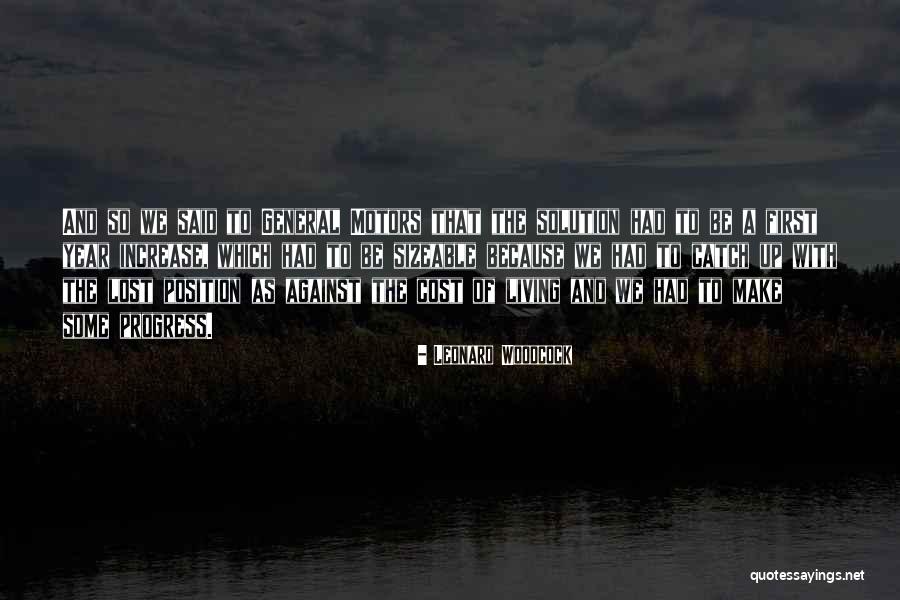 Cost Of Living Quotes By Leonard Woodcock Cost Of Living Quotes By Leonard Woodcock