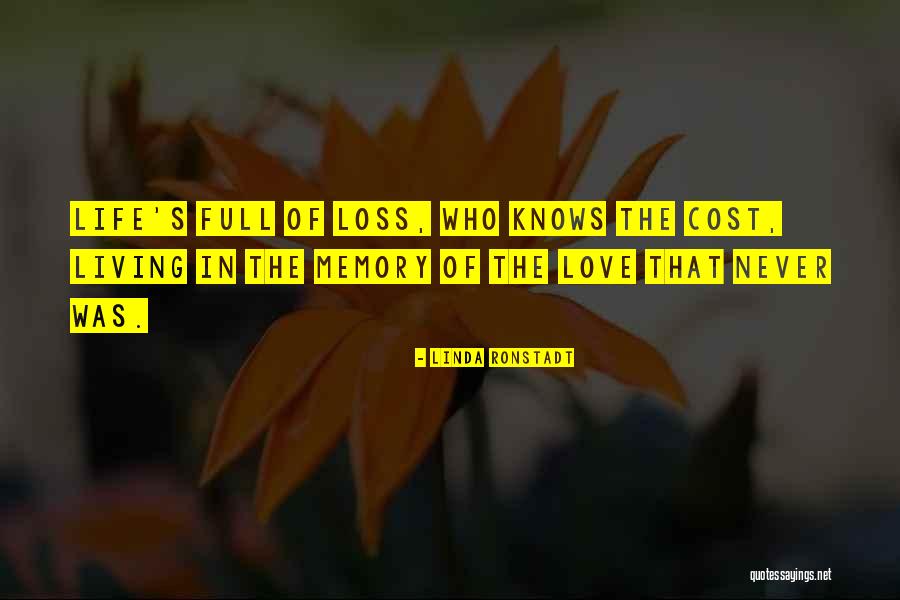 Cost Of Living Quotes By Linda Ronstadt Cost Of Living Quotes By Linda Ronstadt