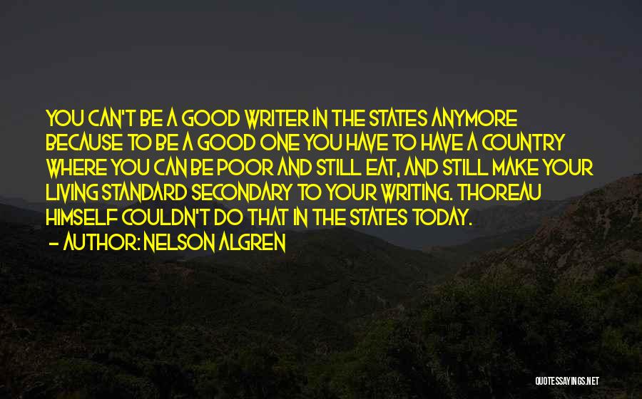 Cost Of Living Quotes By Nelson Algren