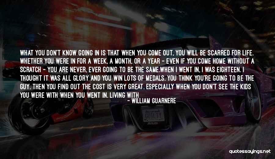 Cost Of Living Quotes By William Guarnere