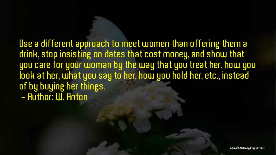 Cost Quotes By W. Anton