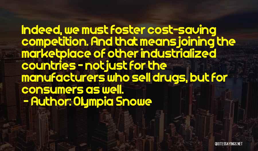 Cost Saving Quotes By Olympia Snowe