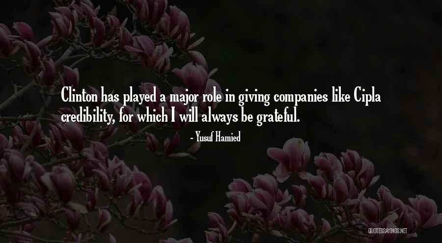 Costarelli Agglomerator Quotes By Yusuf Hamied Costarelli Agglomerator Quotes By Yusuf Hamied