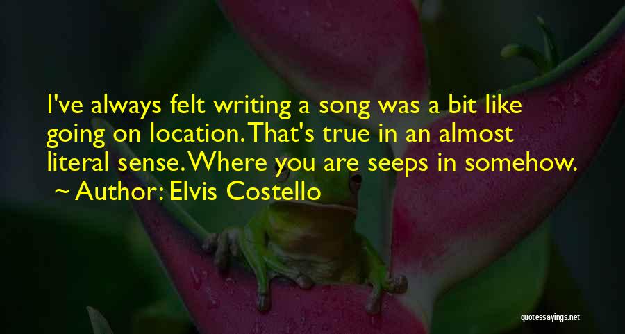 Costello Quotes By Elvis Costello