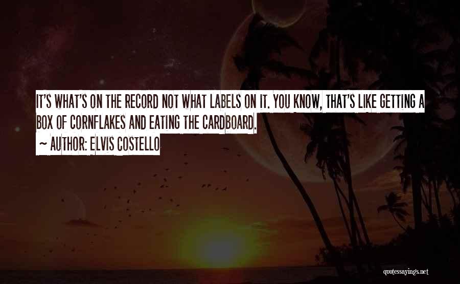 Costello Quotes By Elvis Costello