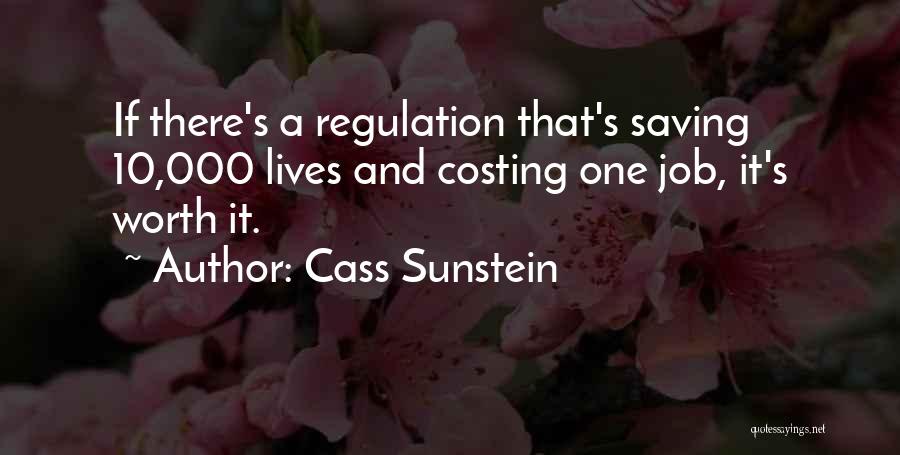 Costing Quotes By Cass Sunstein