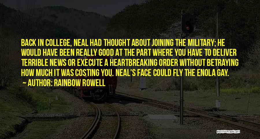 Costing Quotes By Rainbow Rowell