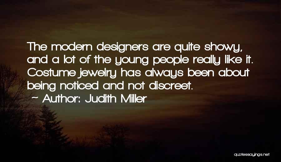 Costume Jewelry Quotes By Judith Miller