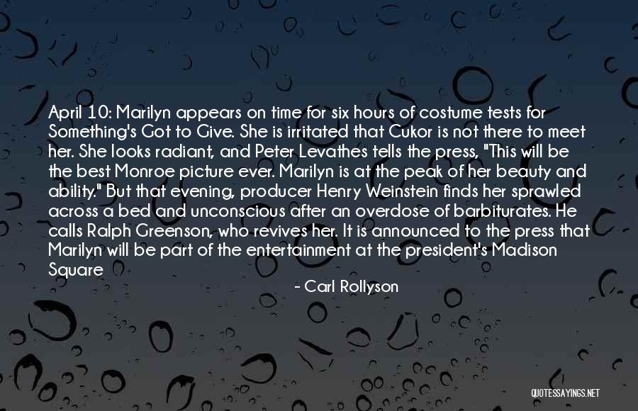 Costume Party Quotes By Carl Rollyson