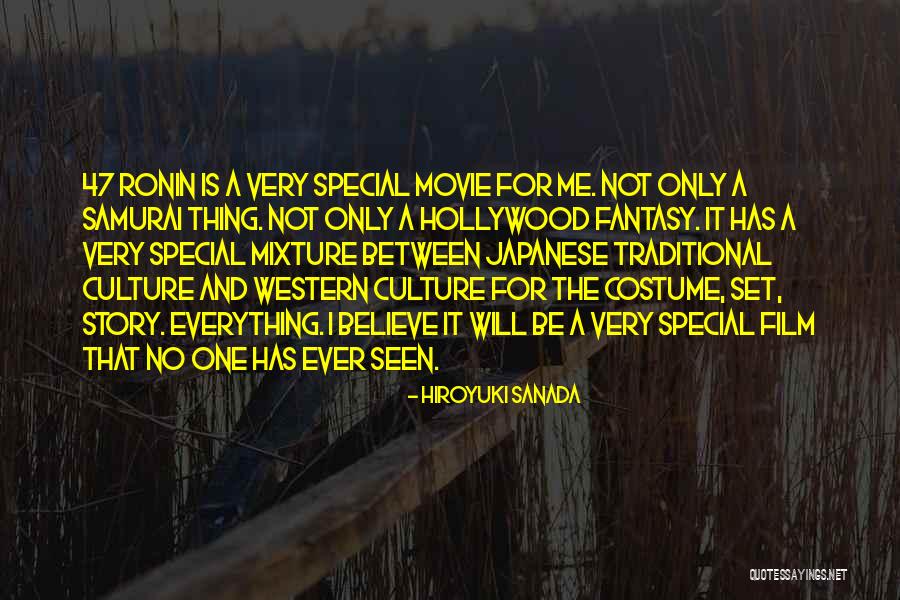 Costume Quotes By Hiroyuki Sanada