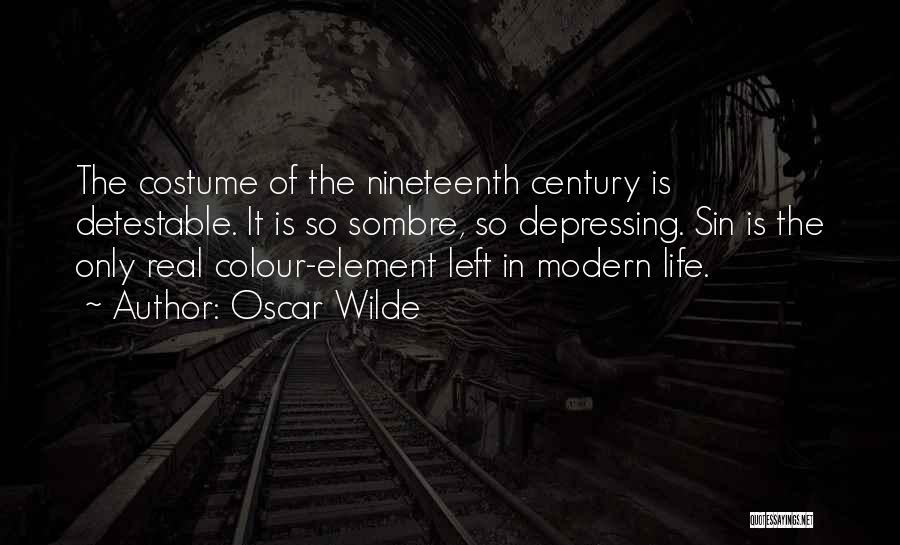 Costume Quotes By Oscar Wilde