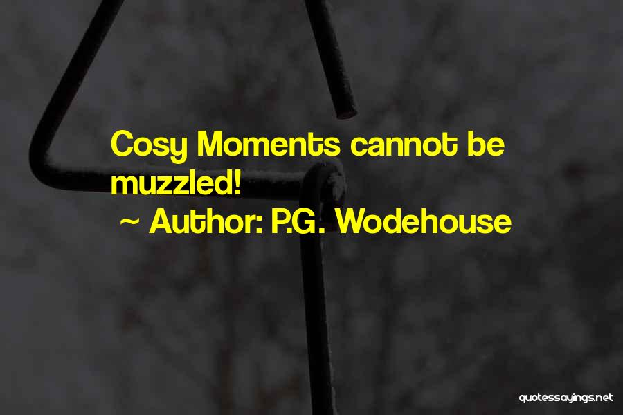 Cosy Quotes By P.G. Wodehouse