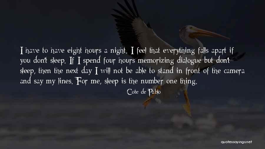 Cote De Pablo Quotes 1286608 Cote De Pablo Quotes 1286608
