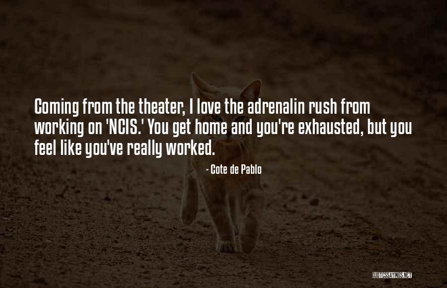 Cote De Pablo Quotes 704714 Cote De Pablo Quotes 704714