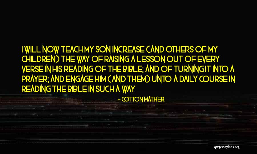 Cotton Mather's Quotes By Cotton Mather Cotton Mather's Quotes By Cotton Mather