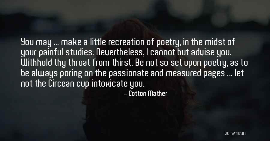 Cotton Mather's Quotes By Cotton Mather Cotton Mather's Quotes By Cotton Mather