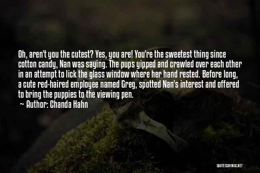 Cotton Quotes By Chanda Hahn