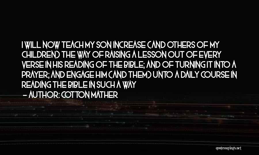 Cotton Quotes By Cotton Mather