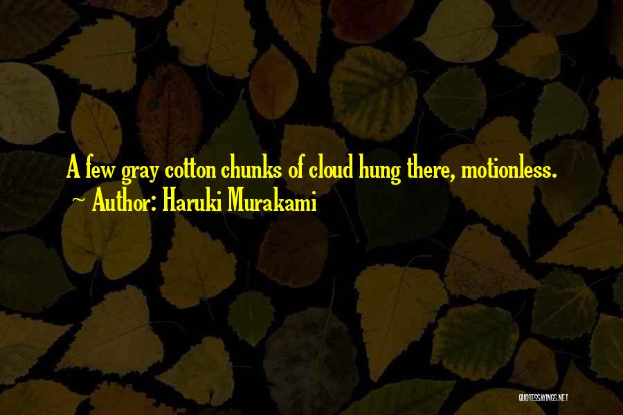 Cotton Quotes By Haruki Murakami